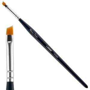 Pennello 1 Stroke Bisellato per Nail Art