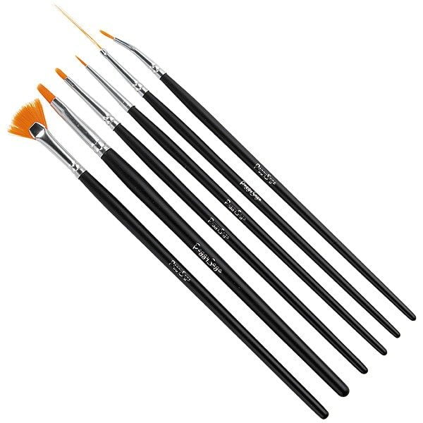 Set 6 Pennelli per Nail Art - Accademia Nicotra Estetica